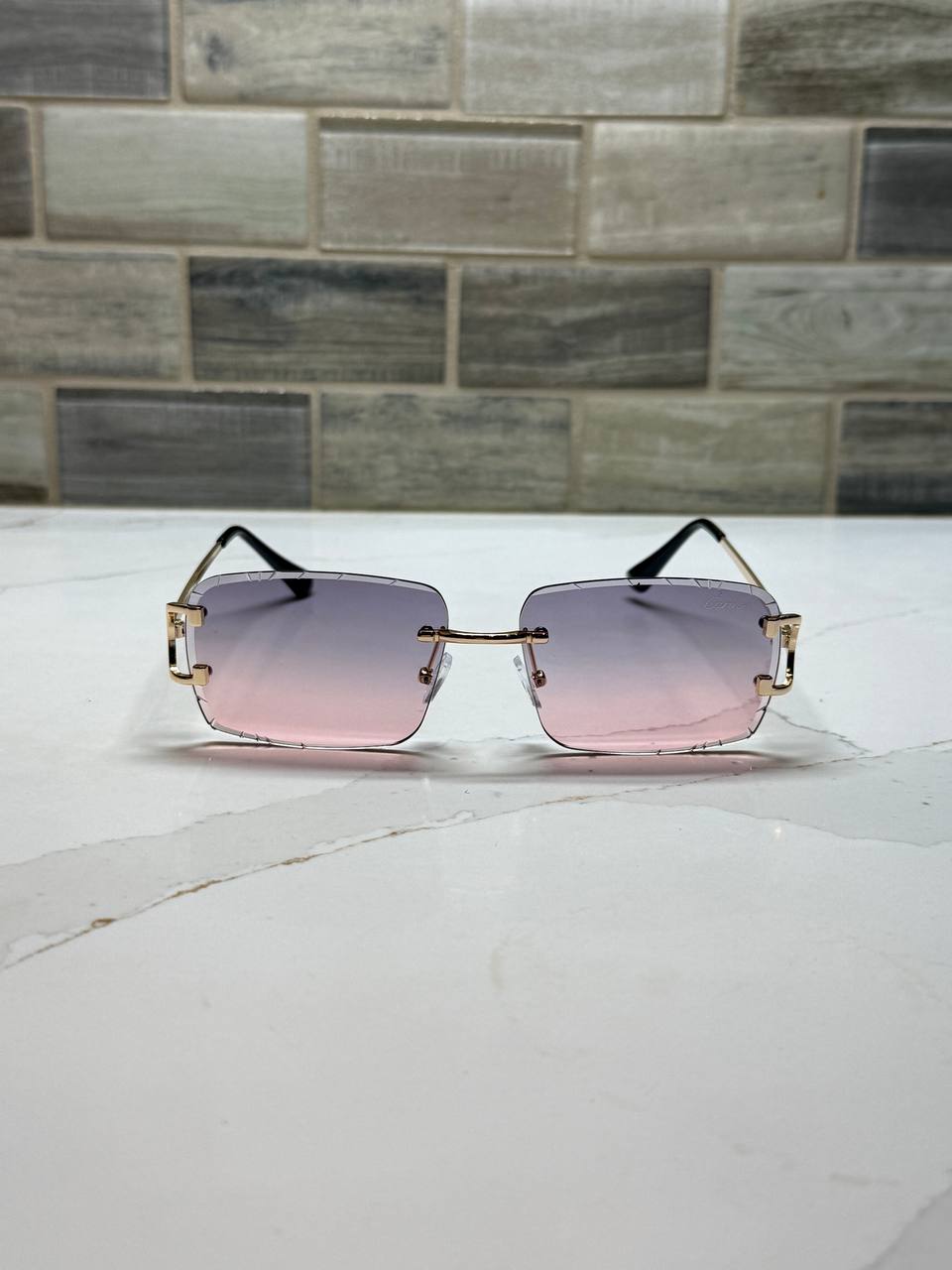 Cartier diamond cut sunglasses