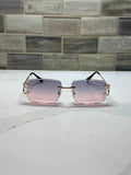 Cartier diamond cut sunglasses