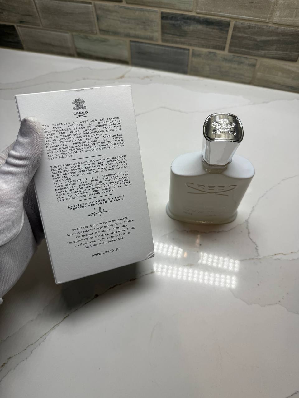 creed silver mountain water